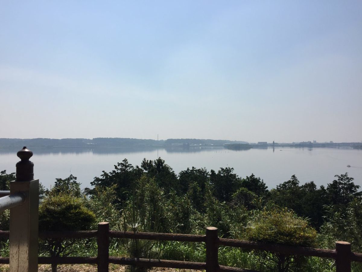 牛久沼を一望できる見晴らし!「柏崎弘法太師堂」